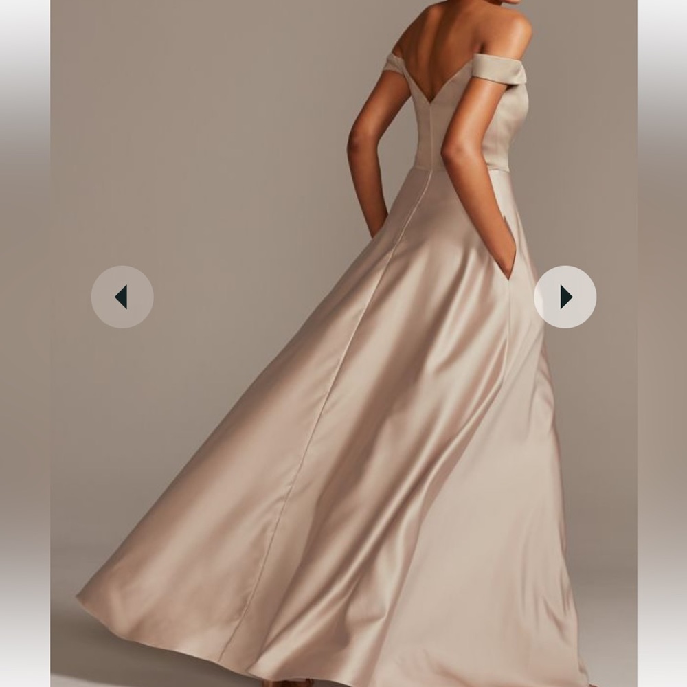 David bridal bridesmaid dress